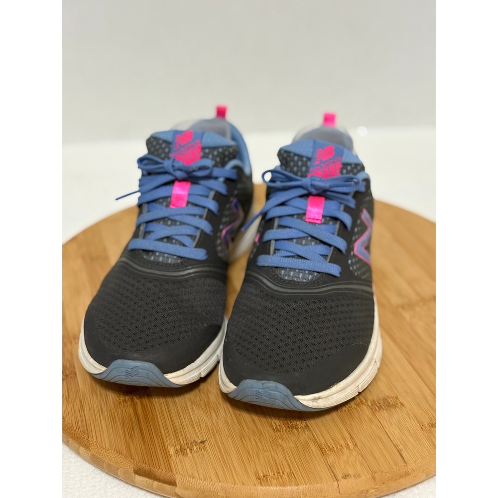 New Balance 711 Womens Training Shoes Black Blue Pink WX711SP Size 9.5